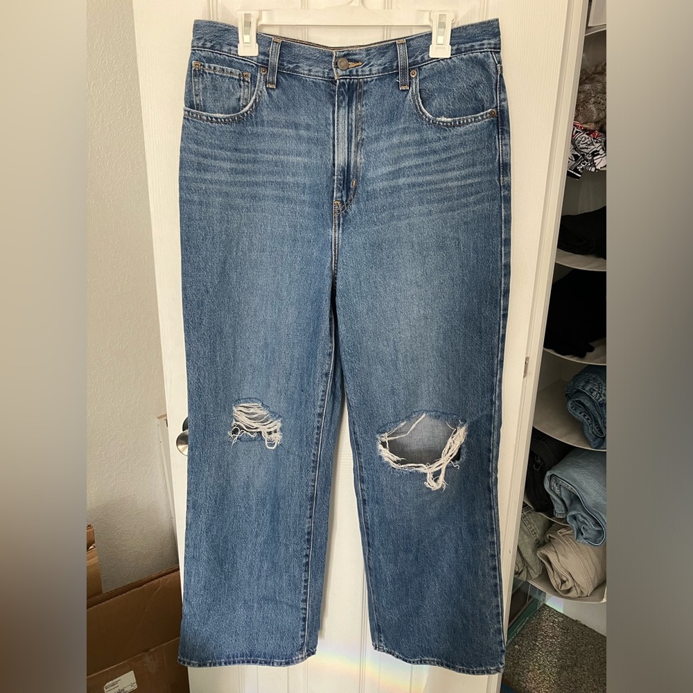 Levi’s High Waisted Straight Jeans